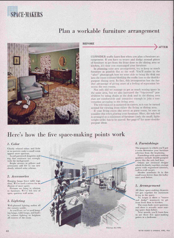 Collection of Max-Out Your Small Space from 90+ Years of Better Homes & Gardens Magazine