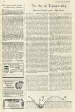 Better Homes & Gardens July 1922 Magazine Article: The Art of Transplanting