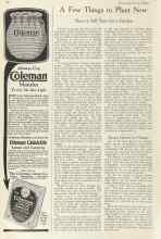 Better Homes & Gardens July 1922 Magazine Article: A Few Things to Plant Now