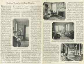 Better Homes & Gardens July 1922 Magazine Article: Summer Dress for All-Year Furniture