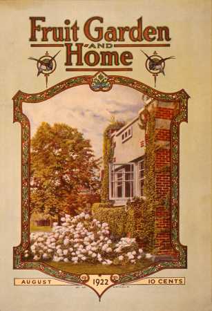 Better Homes & Gardens August 1922 Magazine Cover