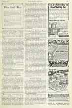 Better Homes & Gardens August 1922 Magazine Article: What Shall I Do?