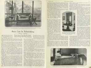 Better Homes & Gardens August 1922 Magazine Article: Short Cuts In Refurnishing