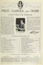 Better Homes & Gardens September 1922 Magazine Article: A CHAT WITH THE PUBLISHER