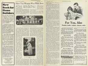 Better Homes & Gardens September 1922 Magazine Article: How Two Women Won With Bees
