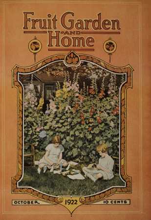 Better Homes & Gardens October 1922 Magazine Cover