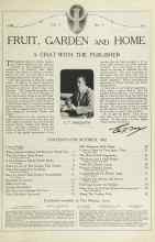 Better Homes & Gardens October 1922 Magazine Article: A CHAT WITH THE PUBLISHER