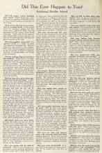 Better Homes & Gardens November 1922 Magazine Article: Did This Ever Happen to You?