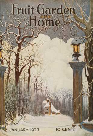 Better Homes & Gardens January 1923 Magazine Cover
