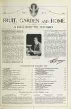 Better Homes & Gardens January 1923 Magazine Article: A CHAT WITH THE PUBLISHER
