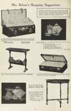 Better Homes & Gardens January 1923 Magazine Article: Mrs. Bohen's Shopping Suggestions