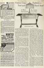 Better Homes & Gardens January 1923 Magazine Article: Canton Crepe Fashions a Tied and Dyed Scarf