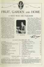 Better Homes & Gardens February 1923 Magazine Article: A CHAT WITH THE PUBLISHER
