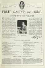Better Homes & Gardens March 1923 Magazine Article: A CHAT WITH THE PUBLISHER
