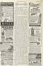 Better Homes & Gardens March 1923 Magazine Article: PRUNING AND SPRAYING GUIDE