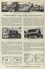 Better Homes & Gardens April 1923 Magazine Article: A Homebuilders' Page of Real, Practical Service