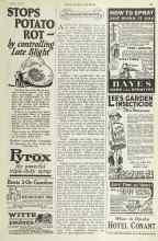 Better Homes & Gardens May 1923 Magazine Article: PRUNING AND SPRAYING GUIDE