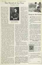 Better Homes & Gardens June 1923 Magazine Article: The Novel of the Year
