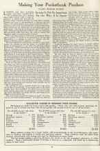 Better Homes & Gardens July 1923 Magazine Article: Making Your Pocketbook Produce