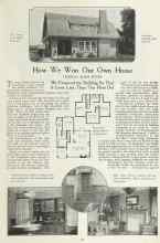 Better Homes & Gardens July 1923 Magazine Article: How We Won Our Own Home