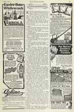 Better Homes & Gardens July 1923 Magazine Article: PRUNING AND SPRAYING GUIDE