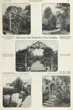Better Homes & Gardens August 1923 Magazine Article: Gateways and Arches for Your Gardens