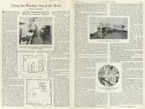 Better Homes & Gardens August 1923 Magazine Article: Taking the Wrinkles Out of the Wash
