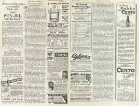 Better Homes & Gardens August 1923 Magazine Article: Fruit Using Desserts