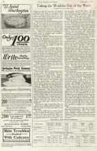 Better Homes & Gardens September 1923 Magazine Article: Taking the Wrinkles Out of the Wash