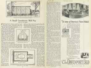 Better Homes & Gardens September 1923 Magazine Article: A Small Greenhouse Will Pay