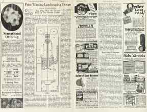 Better Homes & Gardens September 1923 Magazine Article: Prize Winning Landscaping Design