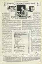Better Homes & Gardens November 1923 Magazine Article: FRUIT, GARDEN AND HOME