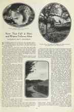 Better Homes & Gardens November 1923 Magazine Article: Now That Fall is Here and Winter Follows After