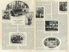 Better Homes & Gardens November 1923 Magazine Article: Your Garden Indoors