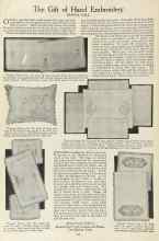 Better Homes & Gardens December 1923 Magazine Article: The Gift of Hand Embroidery