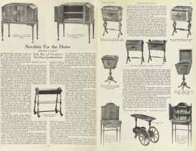 Better Homes & Gardens December 1923 Magazine Article: Novelties For the Home