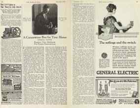 Better Homes & Gardens December 1923 Magazine Article: A Cornerstone Box for Your Home