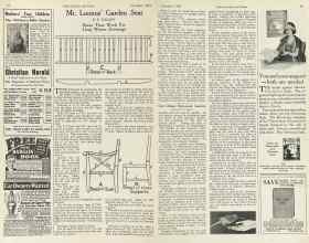 Better Homes & Gardens December 1923 Magazine Article: Mr. Loomis' Garden Seat