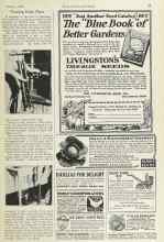 Better Homes & Gardens January 1924 Magazine Article: Cleaning Drain Pipes