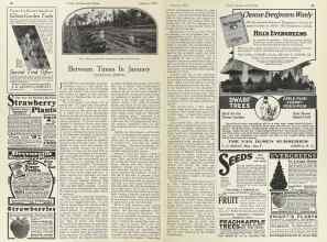 Better Homes & Gardens January 1924 Magazine Article: Between Times In January