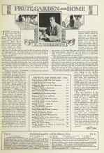 Better Homes & Gardens February 1924 Magazine Article: THERE is nothing I enjoy more than visiting with someone about. Fruit, Garden and Home.