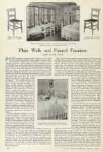 Better Homes & Gardens February 1924 Magazine Article: Plain Walls and Painted Furniture