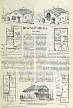 Better Homes & Gardens February 1924 Magazine Article: Income-Producing Houses