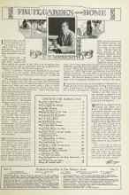 Better Homes & Gardens March 1924 Magazine Article: FRUIT, GARDEN AND HOME