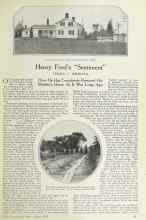 Better Homes & Gardens March 1924 Magazine Article: Henry Ford's 