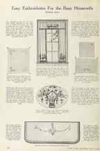 Better Homes & Gardens March 1924 Magazine Article: Easy Embroideries For the Busy Housewife