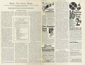 Better Homes & Gardens March 1924 Magazine Article: Music For Every Home