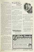 Better Homes & Gardens April 1924 Magazine Article: Try This On Your Cat