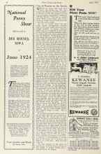 Better Homes & Gardens April 1924 Magazine Article: Care of Peonies in the Spring