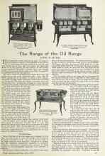 Better Homes & Gardens May 1924 Magazine Article: The Range of the Oil Range